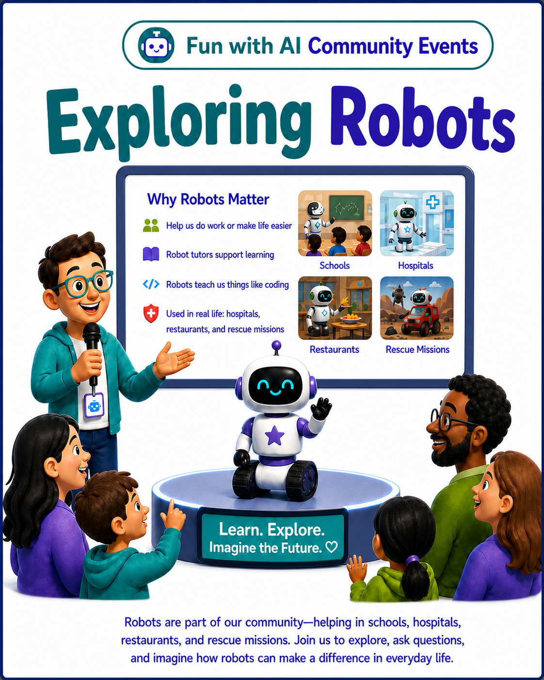 Exploring Robots